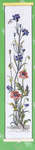 Click for more details of Cornflower and Poppy Bell Pull (cross stitch) by Eva Rosenstand