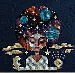 Click for more details of Cosmic Dreams I (Little Sister) (cross stitch) by Barbara Ana Designs