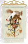 Click for more details of Cottage Garden Winter (cross stitch) by Riolis