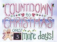 Click for more details of Countdown to Christmas (cross stitch) by Stoney Creek