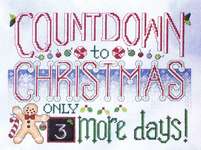 Click/tap for more details of Countdown to Christmas (cross stitch) by Stoney Creek