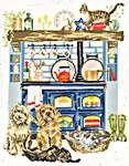 Click/tap for more details of Country Kitchen (cross stitch) by Bothy Threads