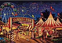 Click for more details of County Fair (cross stitch) by Panna
