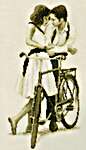 Click for more details of Couple with Bicycle (cross stitch) by Vervaco