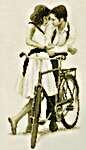 Couple with Bicycle