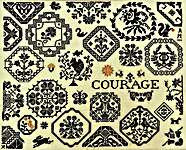 Click for more details of Courage (cross stitch) by AuryTM