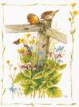 Click for more details of Cozy Garden Corner (cross stitch) by Marjolein Bastin