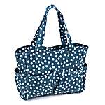 Click for more details of Craft Bag: Teal with White Spots (miscellaneous) by Hobby Gift