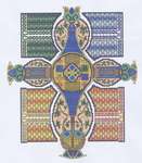 Click for more details of Cruciform Cross (cross stitch) by Mike Vickery