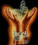 Click/tap for more details of Crystal Butterfly (cross stitch) by Andriana