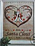 Click/tap for more details of Cuori Santa Claus (cross stitch) by Serenita di Campagna