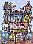 Click for more details of Cut Thru' Castle (cross stitch) by Bothy Threads