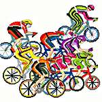 Click for more details of Cycling Fun (cross stitch) by Bothy Threads