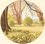 Click for more details of Daffodil  Wood (cross stitch) by John Clayton