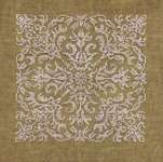 Click for more details of Damask Square (cross stitch) by Ink Circles