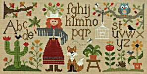 Click for more details of Dame Nature De L'Automne (cross stitch) by Jardin Prive