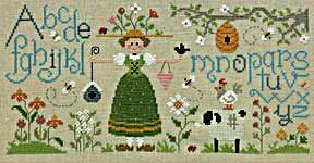 Click for more details of Dame Nature Du Printemps (Mother Nature in Spring) (cross stitch) by Jardin Prive