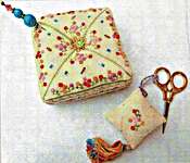 Click/tap for more details of Dancing Flowers In My Garden (cross stitch) by MTV Cross Stitch Designs