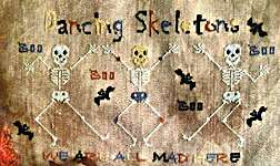 Click for more details of Dancing Skeletons (cross stitch) by Stitches and Style