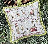Click for more details of Dashing Through The Snow (cross stitch) by Shepherd's Bush