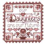 Click/tap for more details of Daughters (cross stitch) by Imaginating