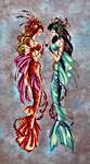 Click/tap for more details of Daughters of Estuary (cross stitch) by Bella Filipina