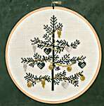 Click for more details of Decorated Tree (cross stitch) by Permin of Copenhagen