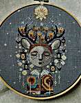 Click for more details of Deer Dreams (cross stitch) by Barbara Ana Designs