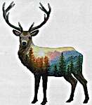 Click for more details of Deer Scene (cross stitch) by Dimensions