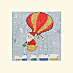 Delivery by Balloon Christmas Card