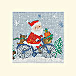 Click for more details of Delivery by Bike Christmas Card (cross stitch) by Bothy Threads