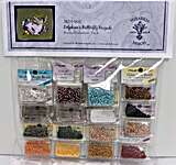 Click/tap for more details of Delphine's Butterfly Brigade Embellishment Pack (beads and treasures) by Mirabilia Designs