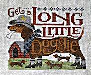 Click for more details of Deputy Doxie's Posse (cross stitch) by Silver Creek Samplers