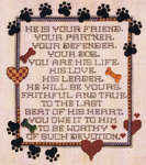 Click for more details of Devoted Friend (cross stitch) by Stoney Creek