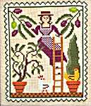 Click/tap for more details of Don't forget the Olives (cross stitch) by Carriage House Samplings