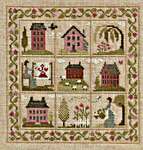 Click/tap for more details of Douceur De Vivre (Sweetness of Life) (cross stitch) by Jardin Prive