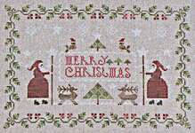 Click/tap for more details of Doux Noel (cross stitch) by Tralala