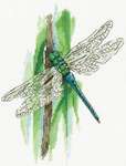 Click for more details of Dragonfly (cross stitch) by Panna