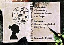 Click for more details of Dream Journal - Philosophical (cross stitch) by Heartstring Samplery