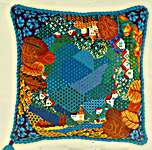 Click for more details of Dreamland Cushion Front (cross stitch) by Riolis