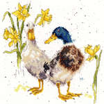 Click for more details of Ducks and Daffs (cross stitch) by Bothy Threads