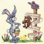 Click/tap for more details of Easter Avenue (cross stitch) by Glendon Place