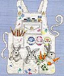 Click for more details of Easter Bunny's Apron (cross stitch) by Sue Hillis Designs