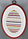 Click/tap for more details of Easter Egg (cross stitch) by Cotton Pixels