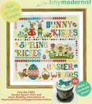 Click for more details of Easter Wishes (cross stitch) by Tiny Modernist