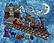 Click for more details of Eerie Express (cross stitch) by Glendon Place