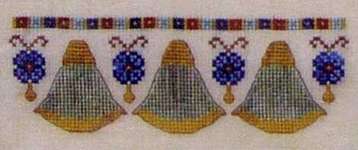 Click for more details of Egyptian Duo (cross stitch) by Turquoise Graphics & Designs