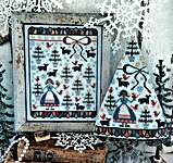 Click for more details of Eighth Day Of Christmas Sampler And Tree (cross stitch) by Hello from Liz Mathews