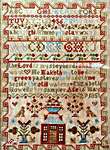 Click for more details of Elizabeth Howells 1851 (cross stitch) by From The Heart