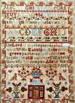 Click for more details of Elizabeth Howells 1851 (cross stitch) by From The Heart